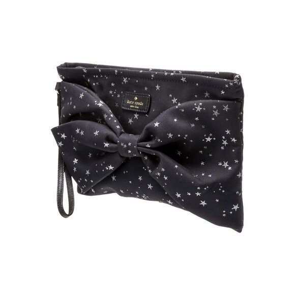 kate spade Handbags - Kate Spade Womens Clutch Wristlet Bag Blue Starry Night Casual